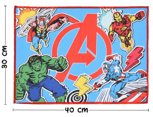Tovaglietta Avengers MARVEL in Tessuto da Colazione Pranzo 40x30 CM - Ye18278