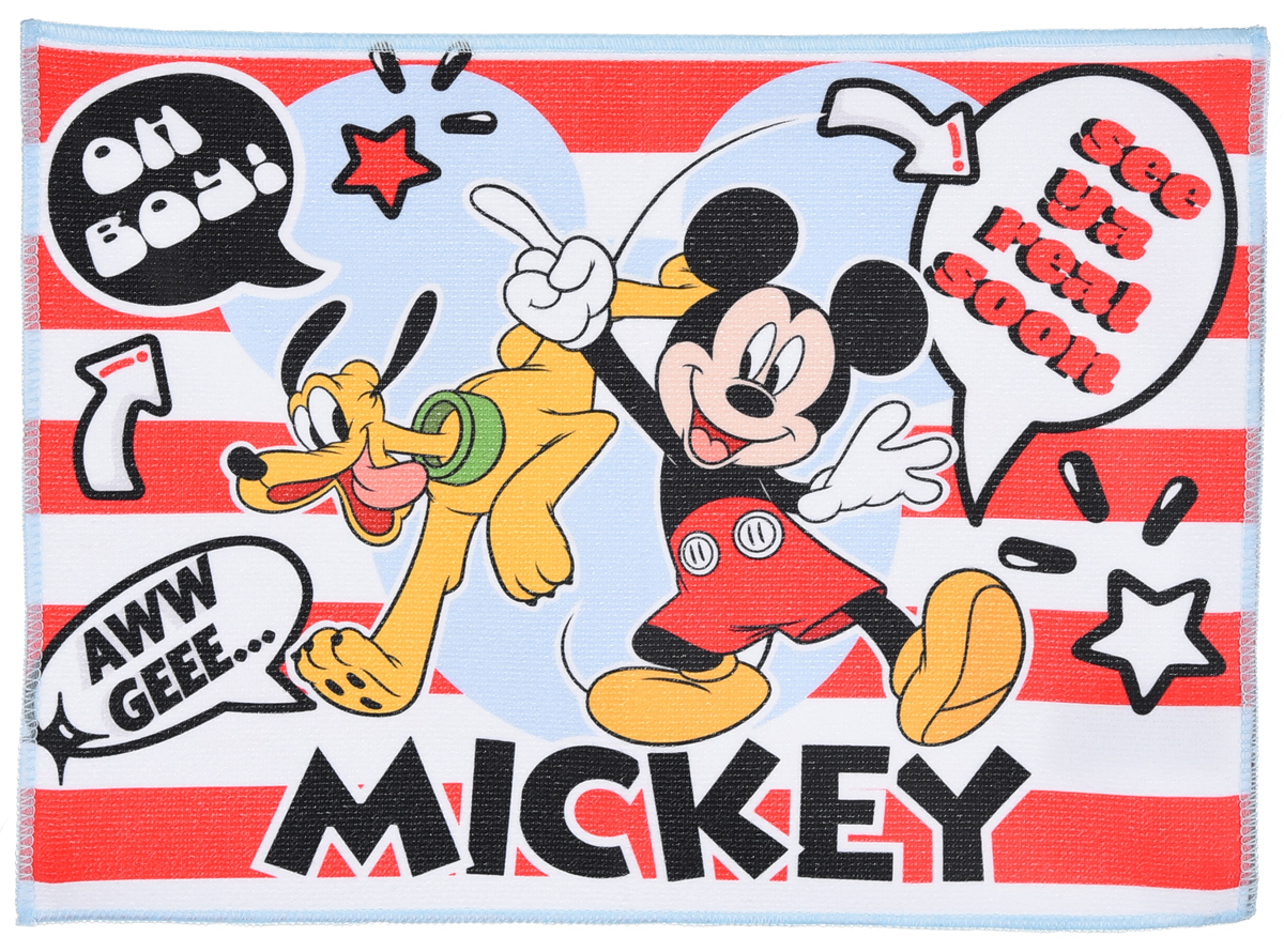 Tovaglietta Topolino DISNEY in Tessuto da Colazione Pranzo 40x30 CM - Ye18277