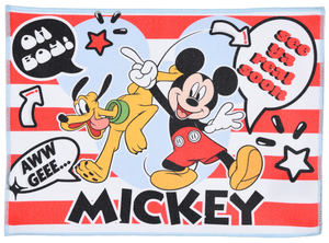Tovaglietta Topolino DISNEY in Tessuto da Colazione Pranzo 40x30 CM - Ye18277