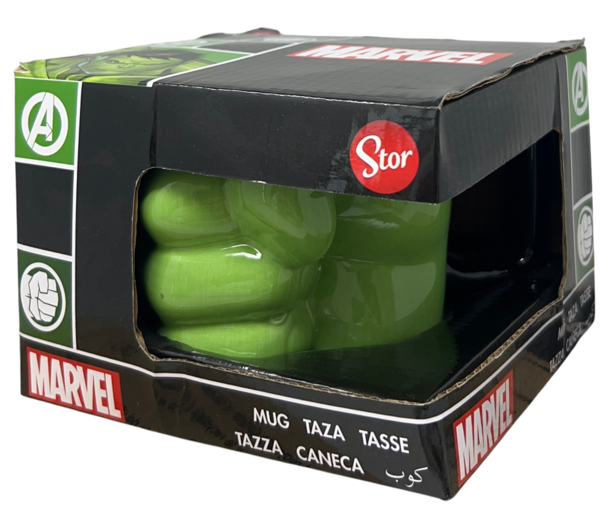 Tazza 3d Hulk MARVEL Avengers in Ceramica 430 Ml in Confezione - 95789