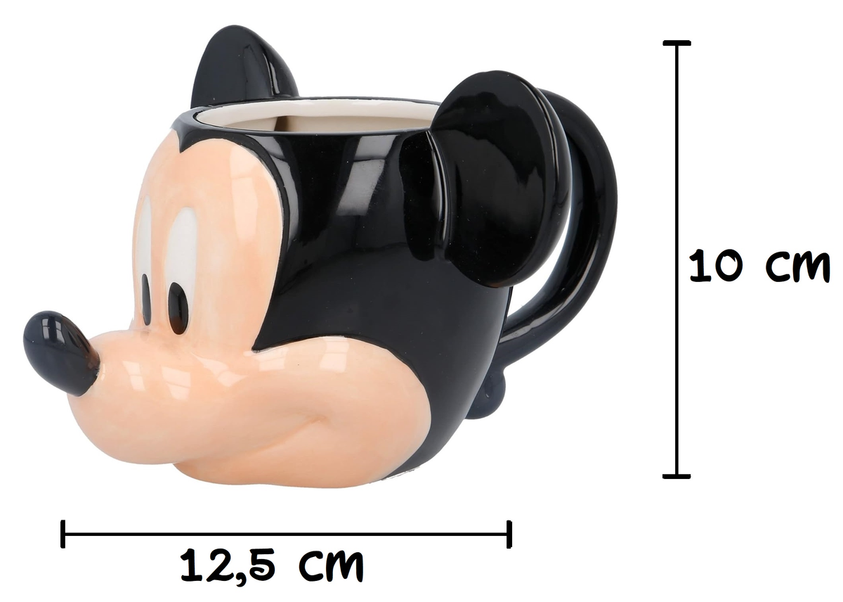 Tazza 3d Topolino DISNEY in Ceramica 355 Ml in Confezione - 78191