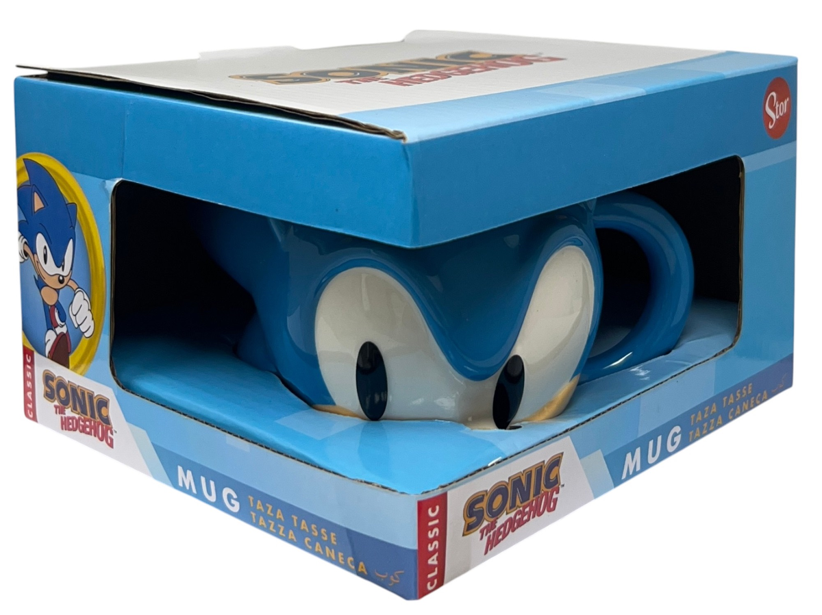 Tazza 3d Sonic in Ceramica 355 Ml in Confezione - 78896