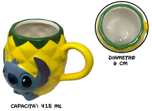 Tazza 3d Stitch DISNEY in Ceramica 415 Ml in Confezione - 78760