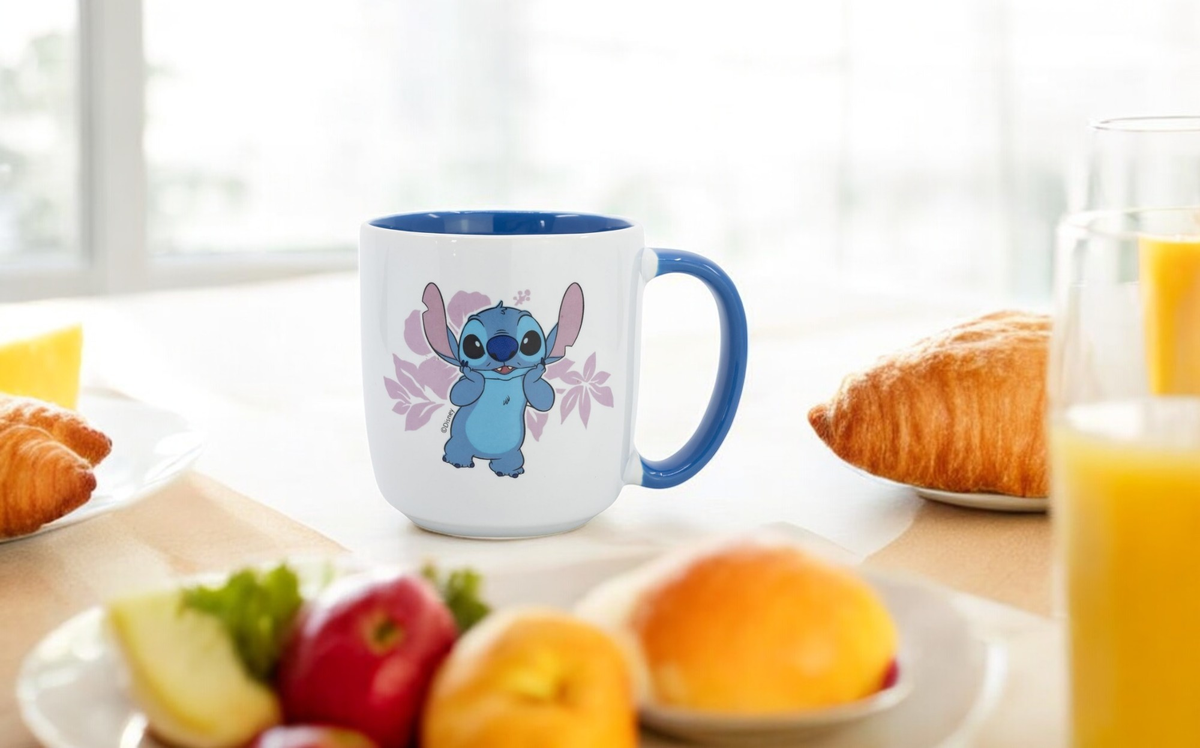 Tazza Mug Stitch DISNEY in Ceramica 385 Ml in Confezione - 75868