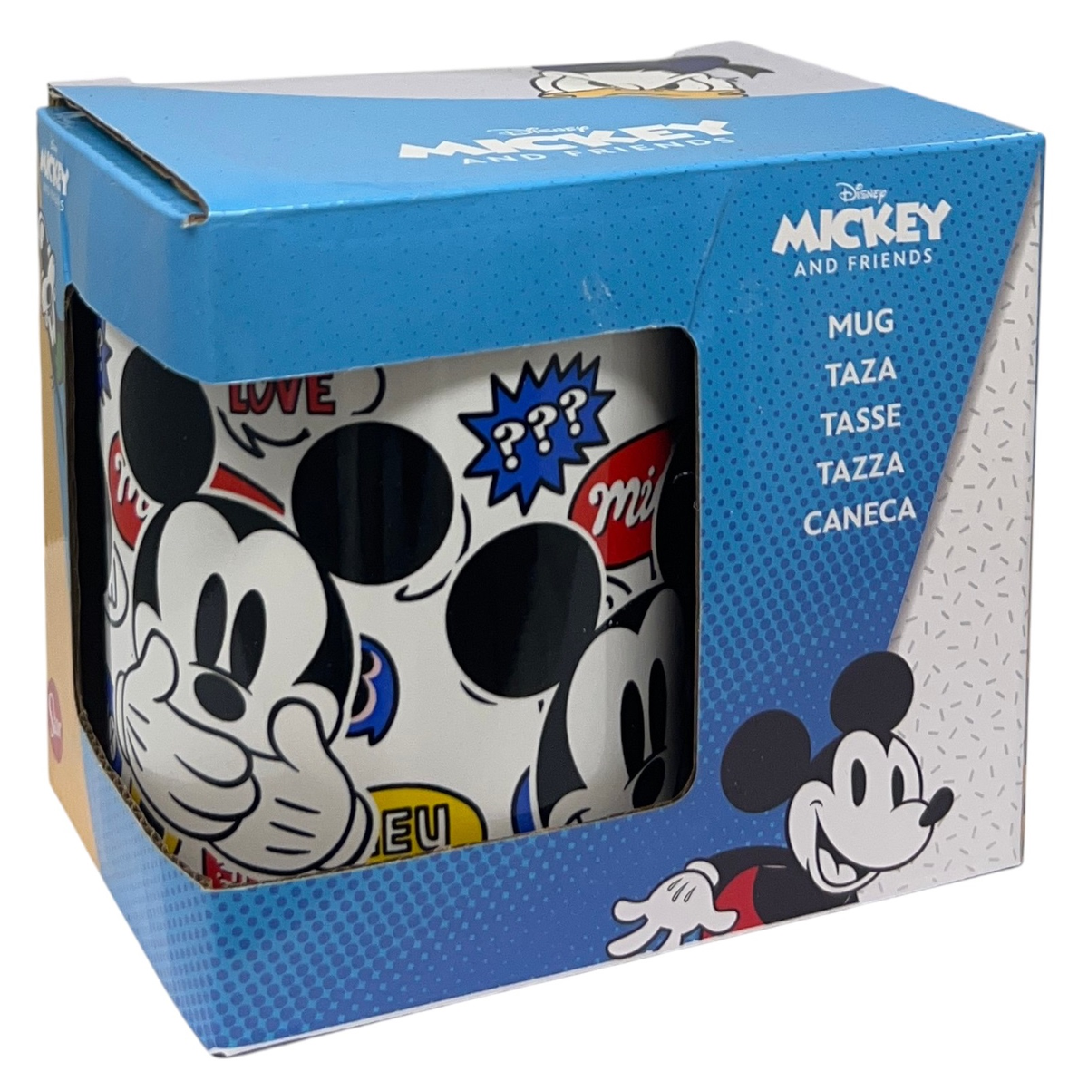 Tazza Mug Mickey Mouse DISNEY Topolino in Ceramica 325 Ml in Confezione - 88094