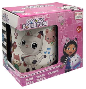 Tazza Mug Gabby's Dollhouse in Ceramica 325 Ml in Confezione - 88044