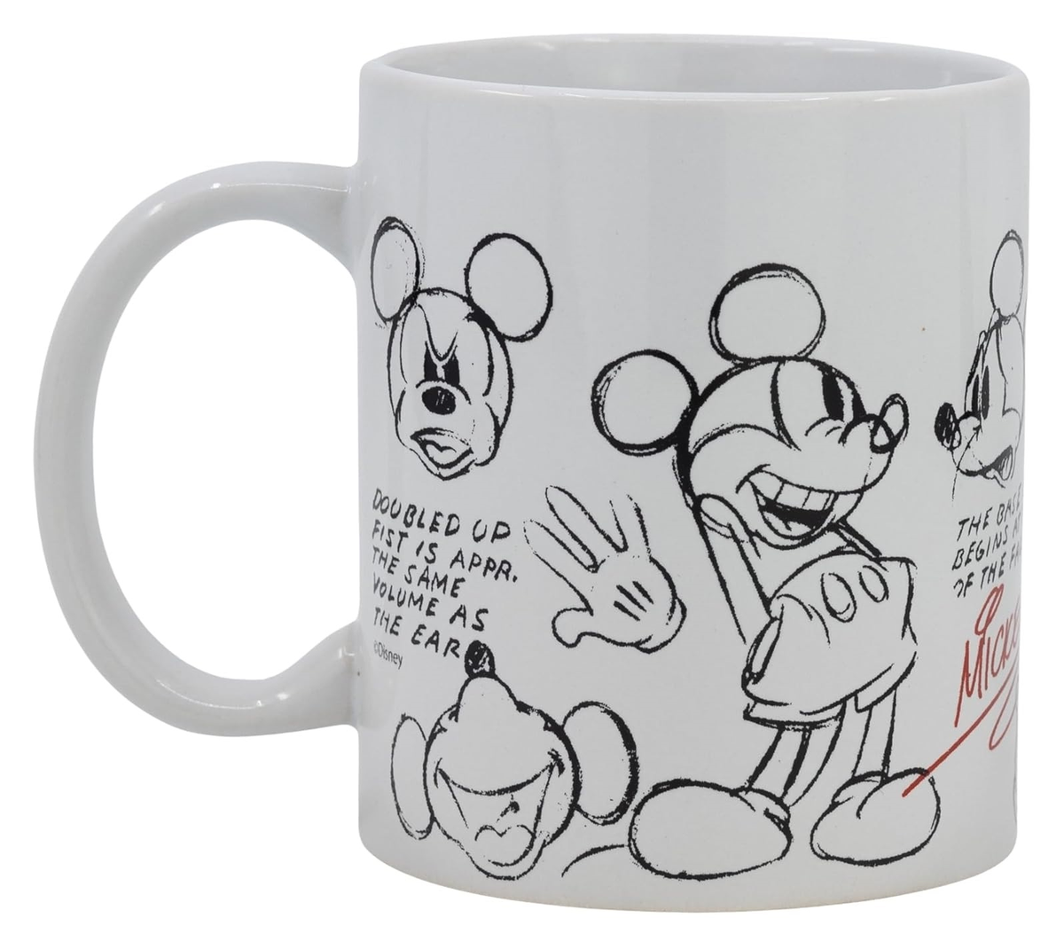Tazza Mug Mickey Mouse DISNEY Topolino in Ceramica 325 Ml in Confezione - 75578