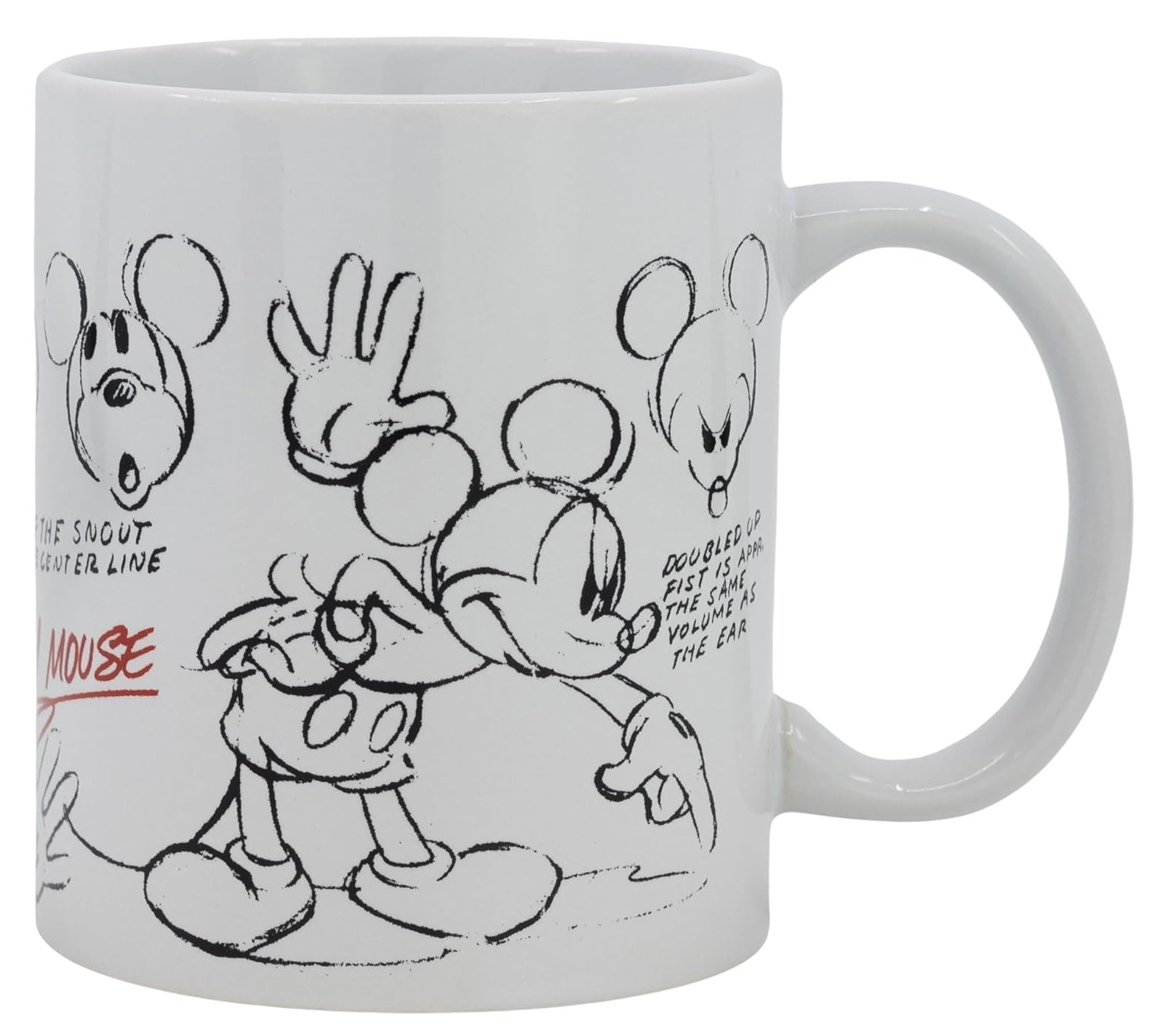 Tazza Mug Mickey Mouse DISNEY Topolino in Ceramica 325 Ml in Confezione - 75578