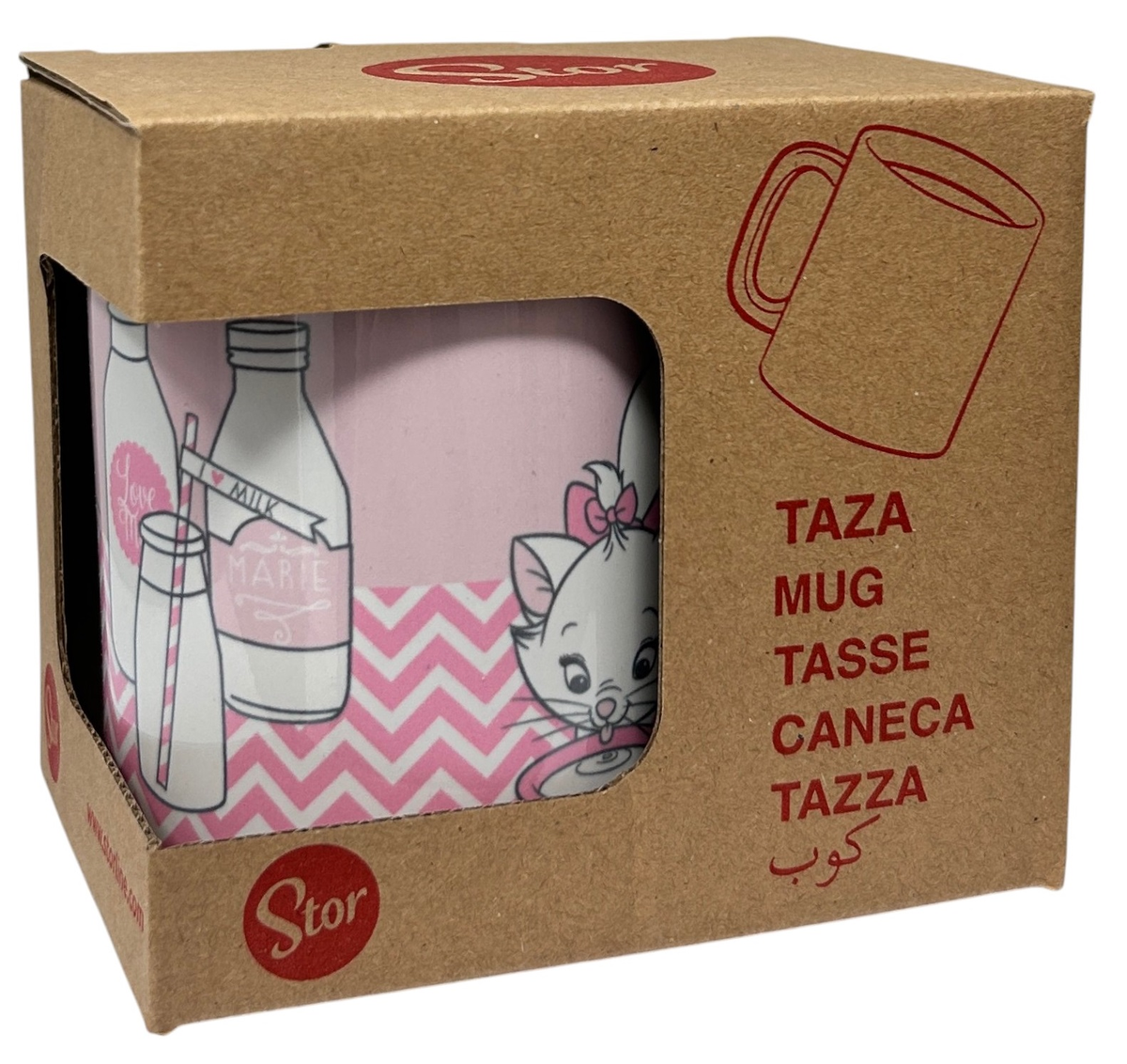 Tazza Mug Marie DISNEY gli Aristogatti  in Ceramica Stampa Sublimatica 325 Ml in Confezione - 99466