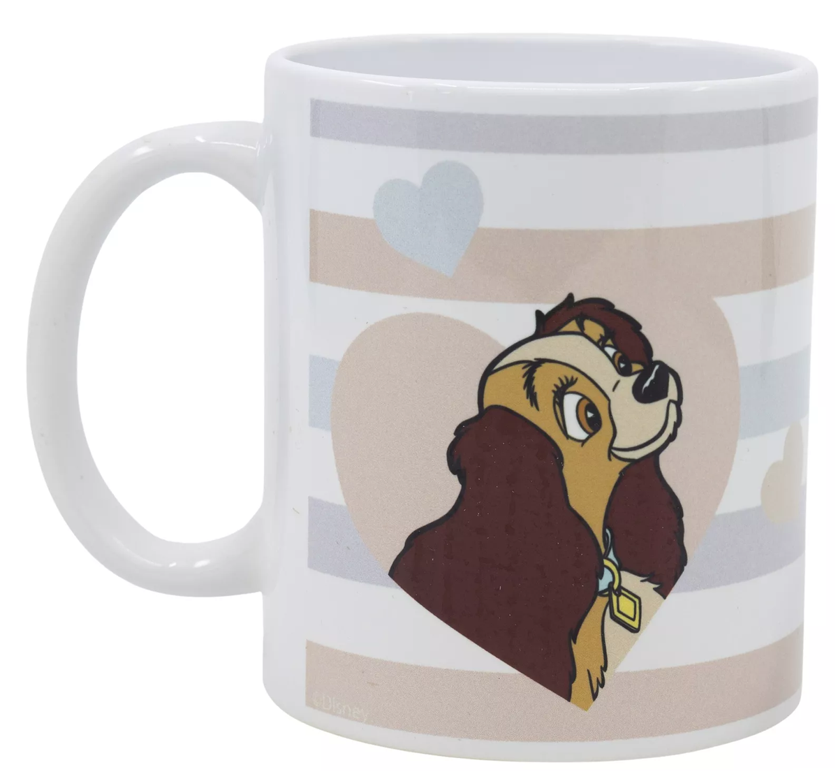 Tazza Mug Lilly e il Vagabondo DISNEY  in Ceramica Stampa Sublimatica 325 Ml in Confezione - 99467