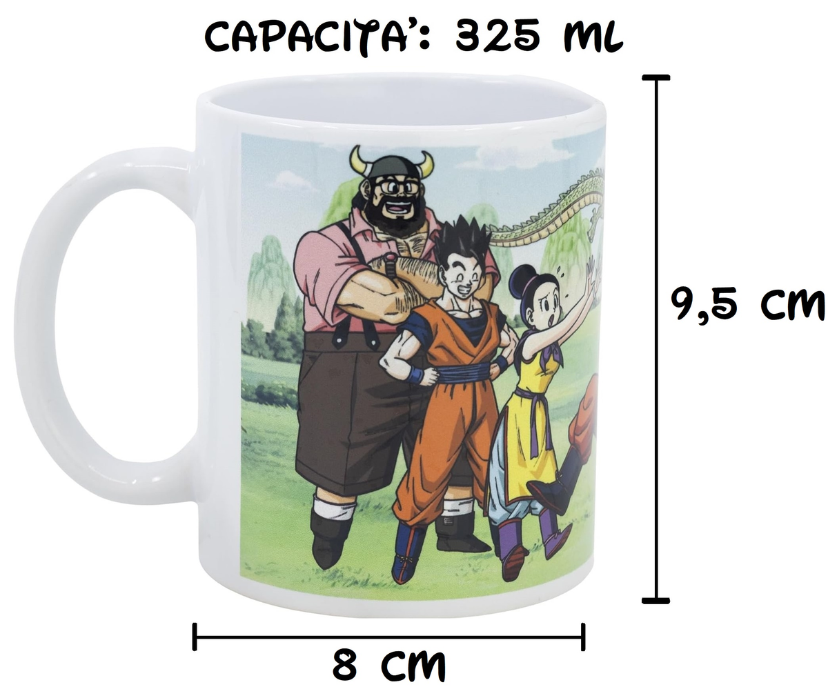Tazza Mug Dragon Ball in Ceramica Stampa Sublimatica 325 Ml in Confezione - 99552