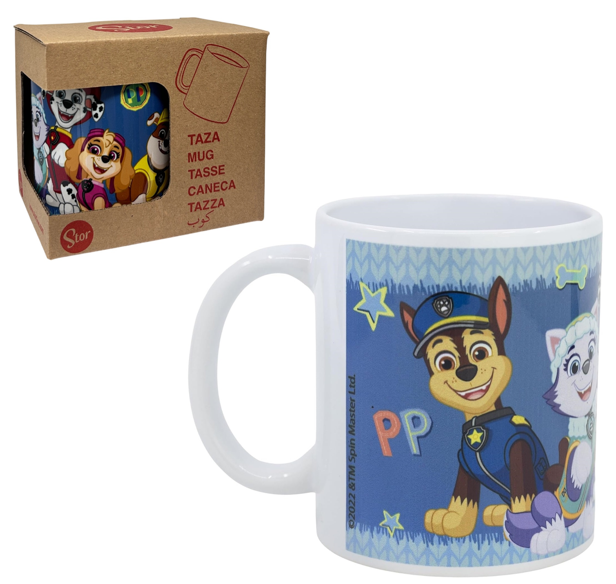 Tazza Mug Paw Patrol in Ceramica Stampa Sublimatica 325 Ml in Confezione - 99442