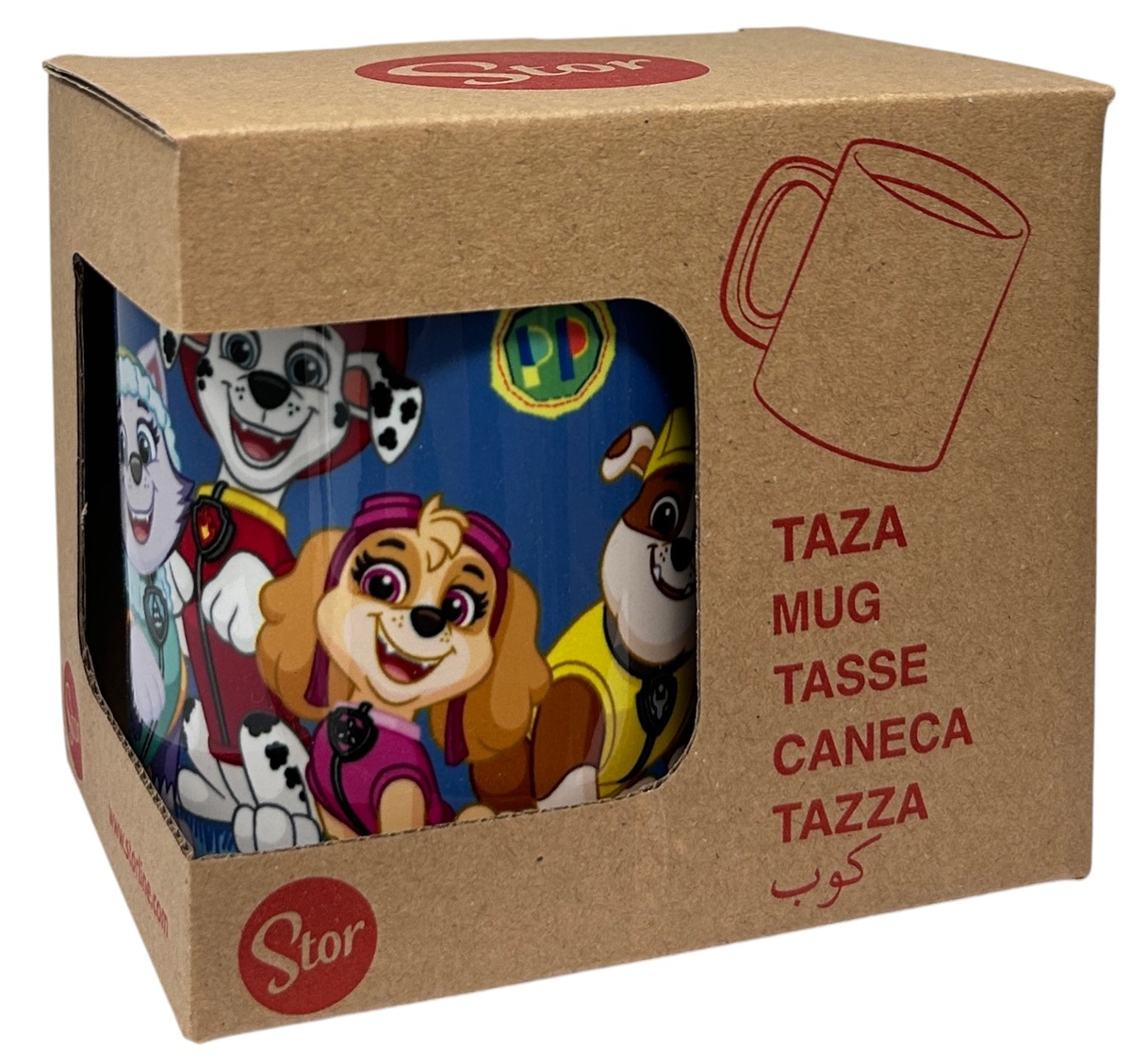 Tazza Mug Paw Patrol in Ceramica Stampa Sublimatica 325 Ml in Confezione - 99442