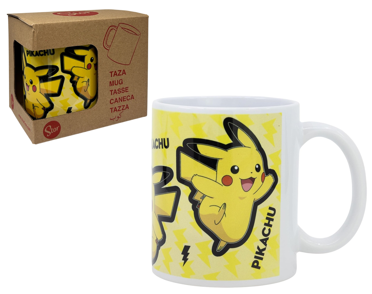 Tazza Mug Pikachu in Ceramica Stampa Sublimatica 325 Ml in Confezione - 99482