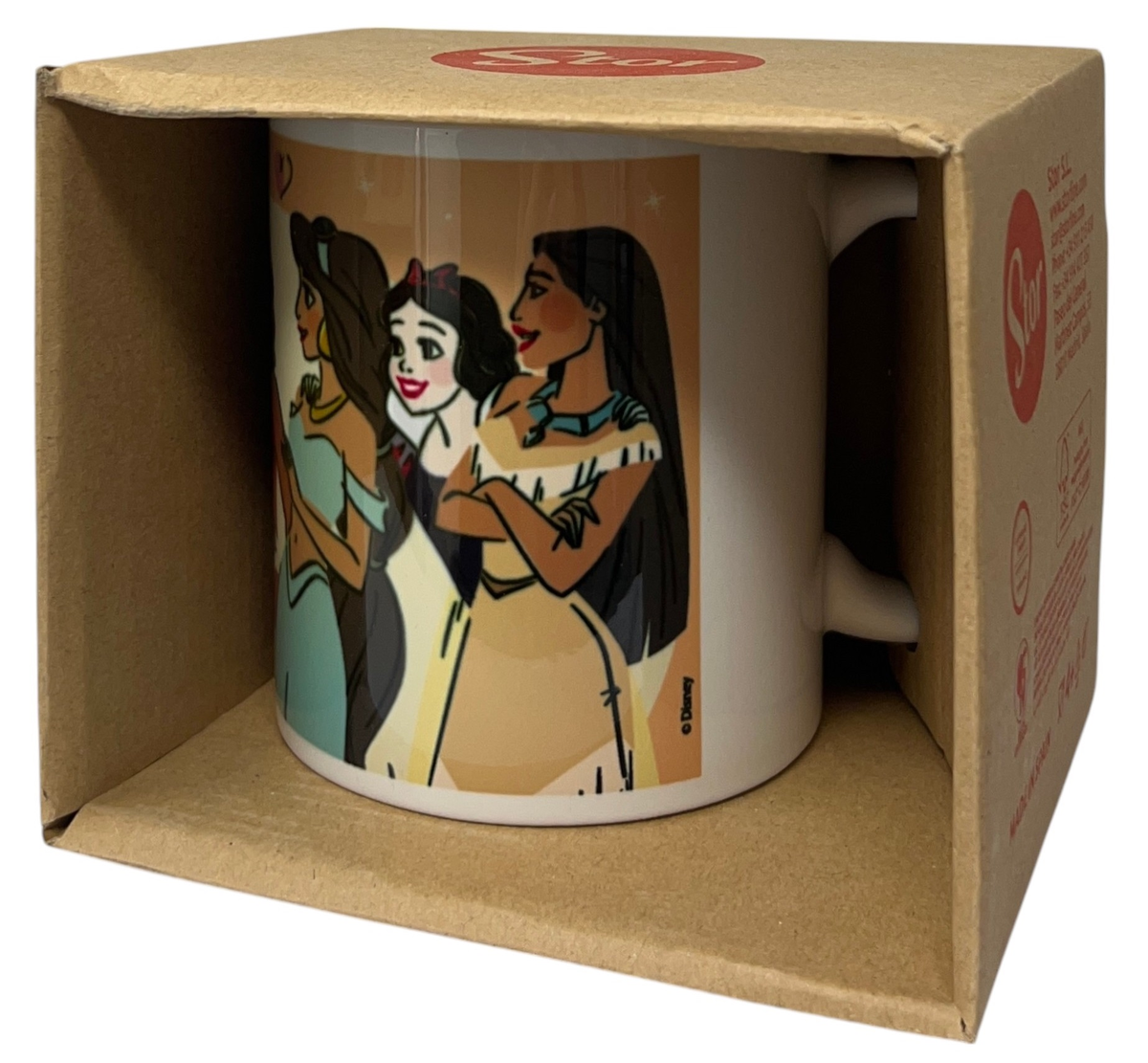 Tazza Mug Principesse DISNEY in Ceramica Stampa Sublimatica 325 Ml in Confezione - 99073
