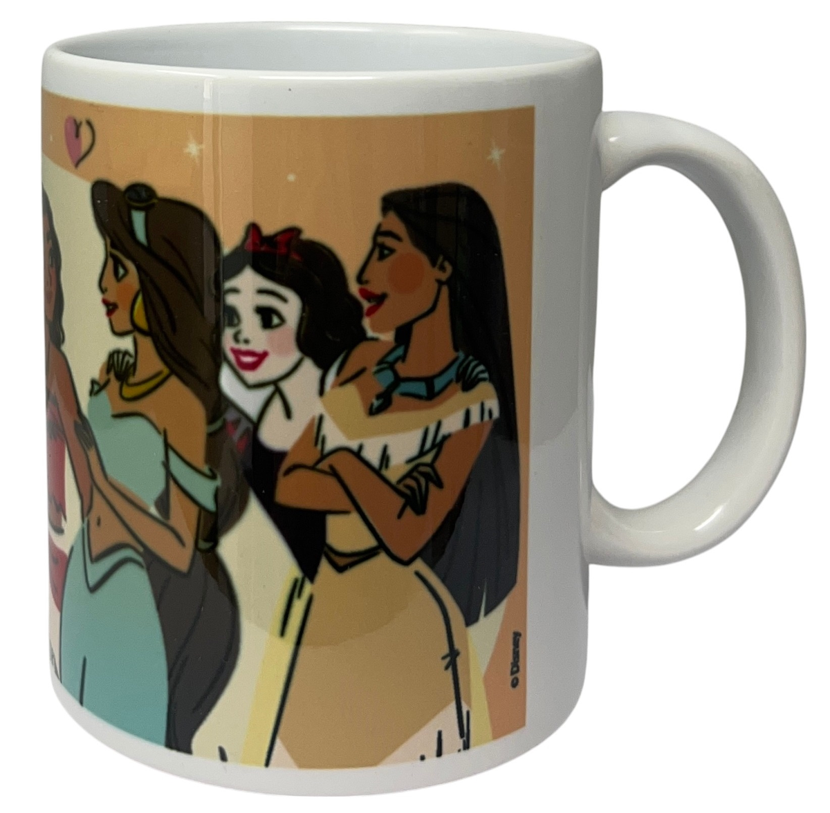 Tazza Mug Principesse DISNEY in Ceramica Stampa Sublimatica 325 Ml in Confezione - 99073