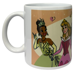 Tazza Mug Principesse DISNEY in Ceramica Stampa Sublimatica 325 Ml in Confezione - 99073