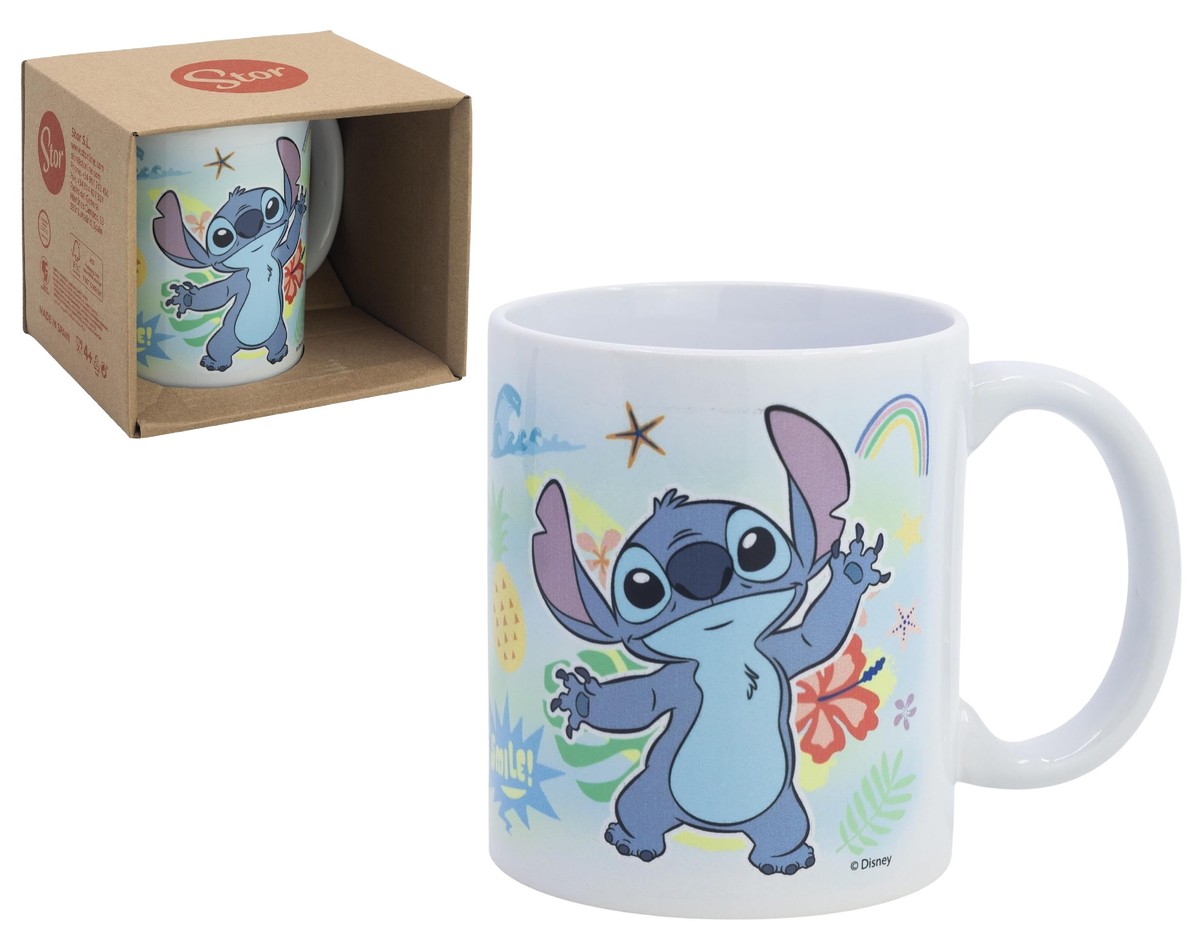 Tazza Mug Stitch DISNEY in Ceramica Stampa Sublimatica 325 Ml in Confezione - 99530
