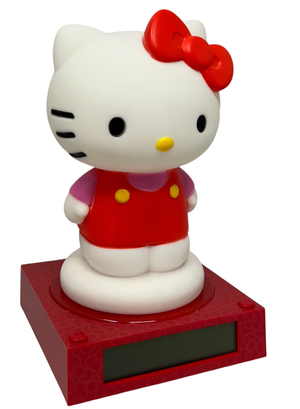 Lampada 3d Hello Kitty da Comodino Luce Notturna LED Sveglia Digitale - Hk50198