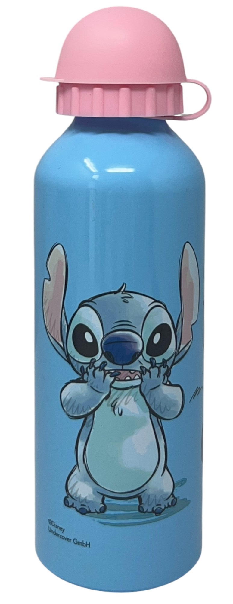 Borraccia in Alluminio Stitch DISNEY con Beccuccio e Coperchio 500 Ml - St00057/r