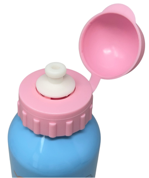 Borraccia in Alluminio Stitch e Angel DISNEY con Beccuccio e Coperchio 500 Ml - St00057/ro