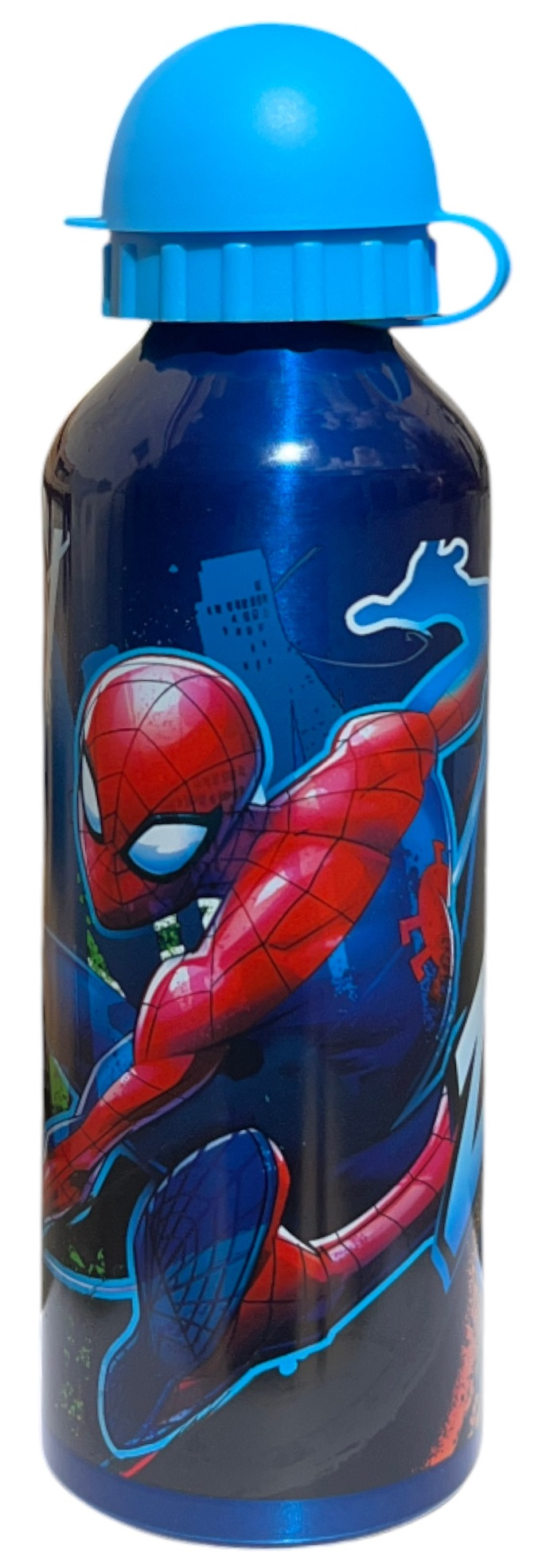 Borraccia in Alluminio Spiderman MARVEL con Beccuccio e Coperchio 500 Ml - Sp50072/c