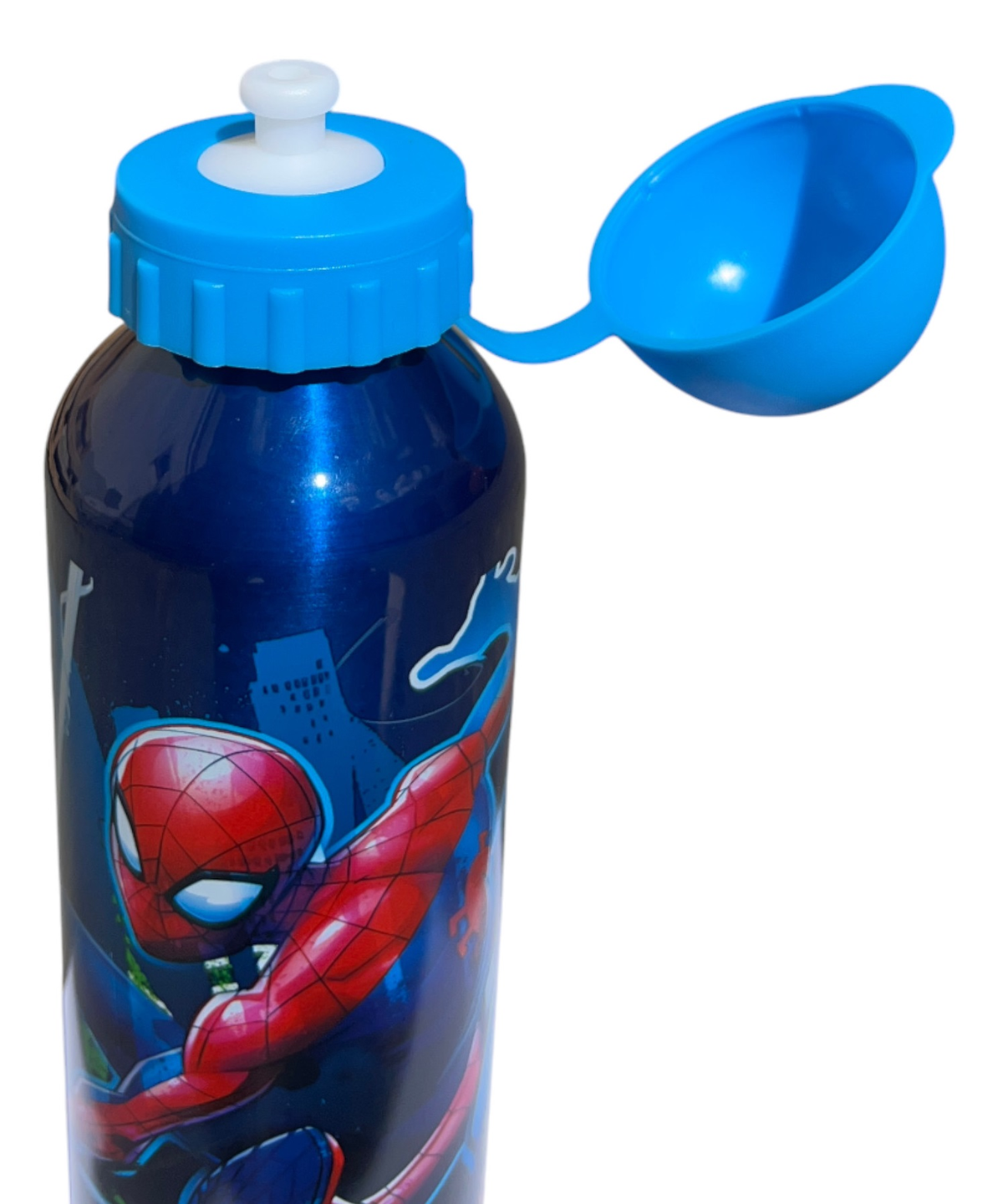 Borraccia in Alluminio Spiderman MARVEL con Beccuccio e Coperchio 500 Ml - Sp50072/c