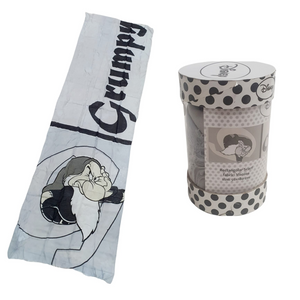 Foulard Brontolo Sette Nani DISNEY Sciarpa Pareo 50x180 CM in Viscosa - D83072