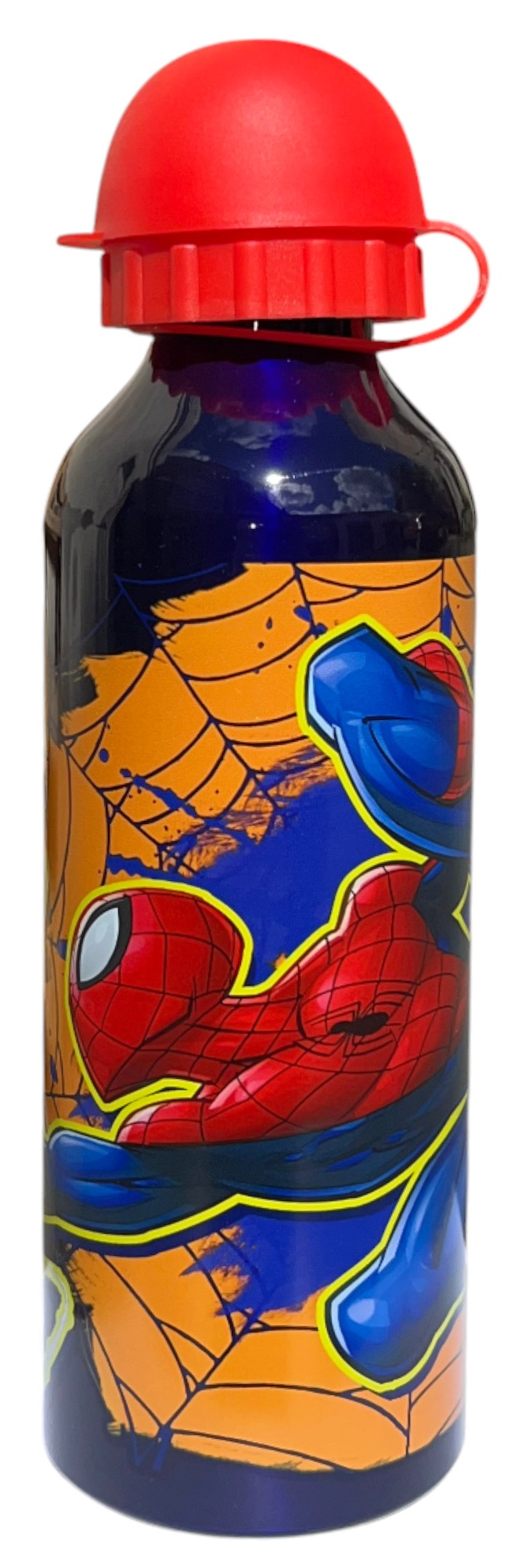 Borraccia in Alluminio Spiderman MARVEL con Beccuccio e Coperchio 500 Ml - Sp50072/ro