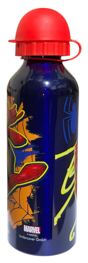 Borraccia in Alluminio Spiderman MARVEL con Beccuccio e Coperchio 500 Ml - Sp50072/ro