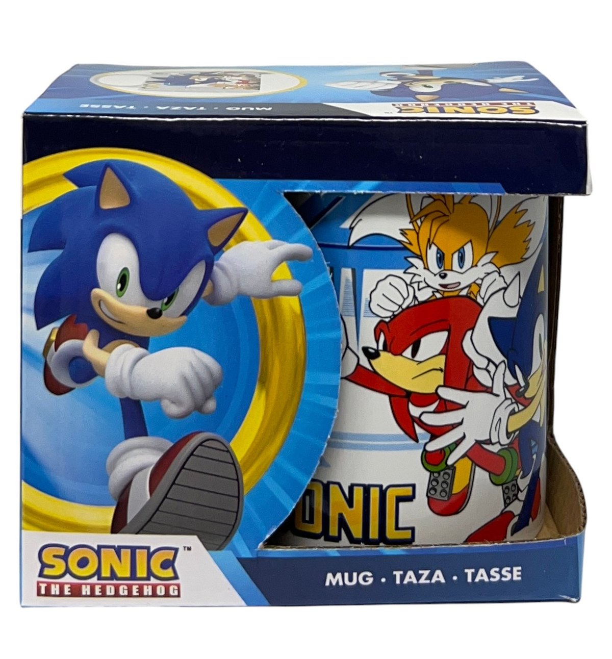 Tazza Mug Sonic in Ceramica 325 Ml Confezione Regalo - Sn5186 Mc