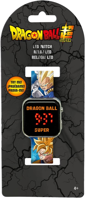 Orologio a LED Dragon Ball Goku Vegeta da Polso Digitale con Cinturino Silicone - Db00003