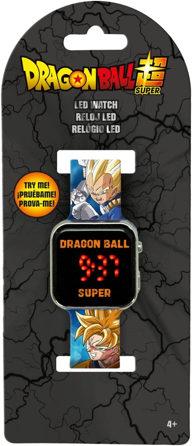 Orologio a LED Dragon Ball Goku Vegeta da Polso Digitale con Cinturino Silicone - Db00003