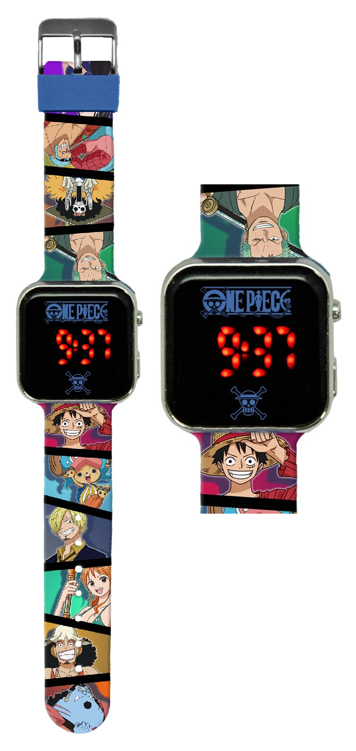 Orologio a LED One Piece da Polso Digitale con Cinturino Silicone - Op00005