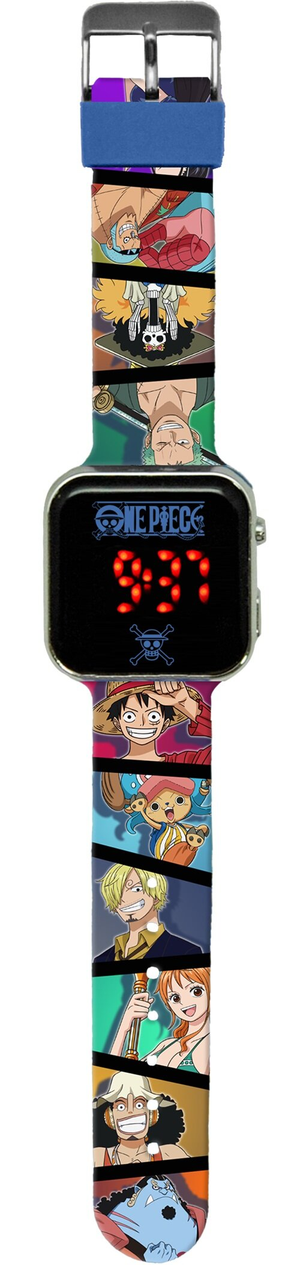 Orologio a LED One Piece da Polso Digitale con Cinturino Silicone - Op00005