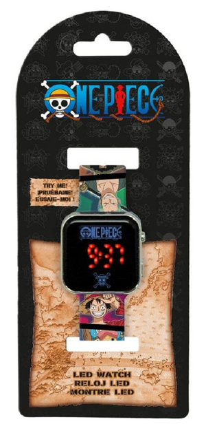 Orologio a LED One Piece da Polso Digitale con Cinturino Silicone - Op00005