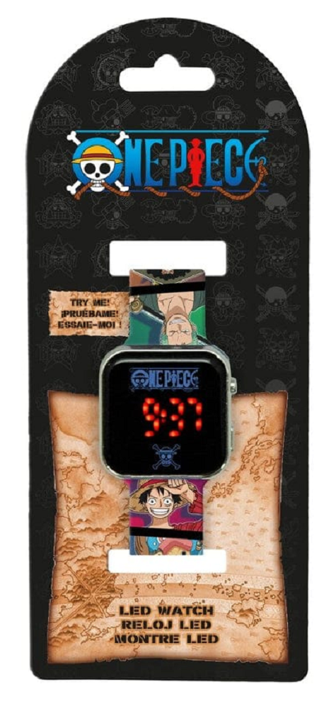 Orologio a LED One Piece da Polso Digitale con Cinturino Silicone - Op00005