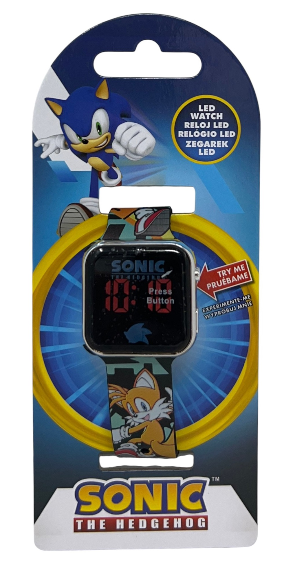 Orologio a LED Sonic da Polso Digitale con Cinturino Silicone - Snc4228m