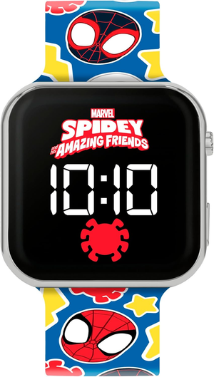 Orologio a LED Spidey MARVEL da Polso Digitale con Cinturino Silicone - Spf4018
