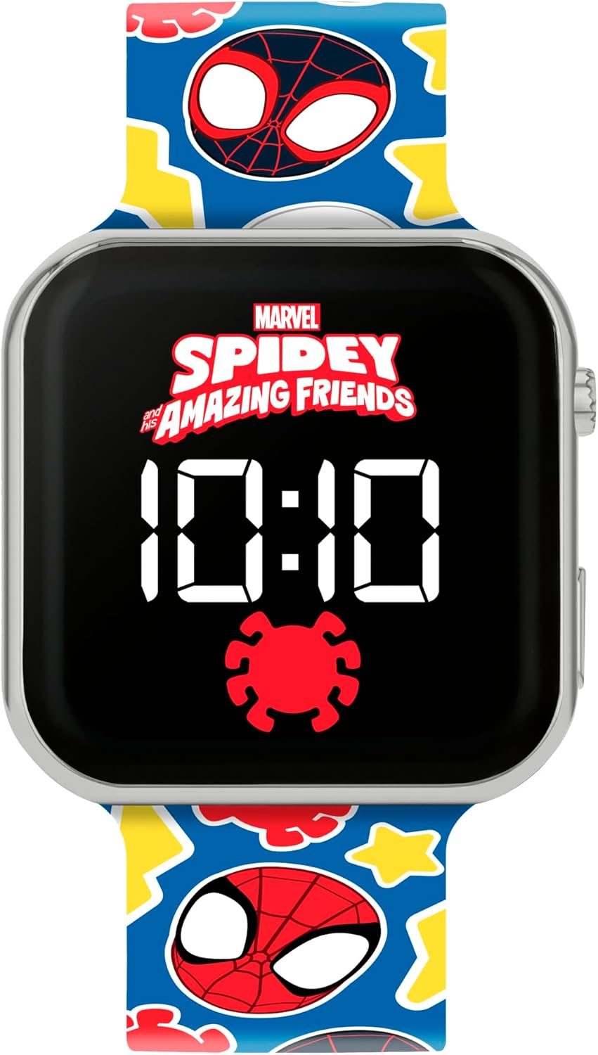Orologio a LED Spidey MARVEL da Polso Digitale con Cinturino Silicone - Spf4018