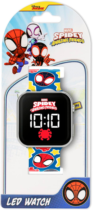 Orologio a LED Spidey MARVEL da Polso Digitale con Cinturino Silicone - Spf4018