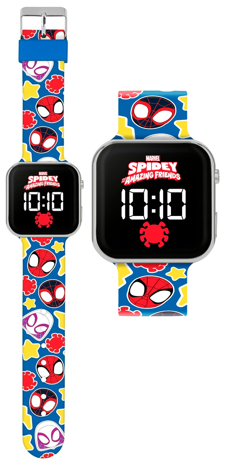 Orologio a LED Spidey MARVEL da Polso Digitale con Cinturino Silicone - Spf4018