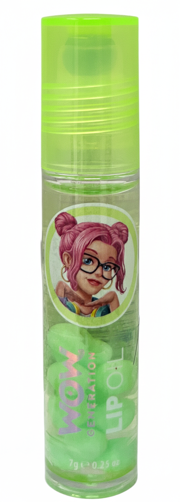 Olio Labbra in Flacone 7 Ml Gloss Labbra per Bambine Profumato Lime - Wow00100