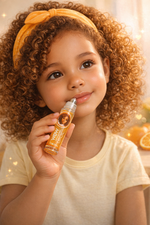 Olio Labbra in Flacone 7 Ml Gloss Labbra per Bambine Profumato Arancia - Wow00100