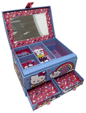 Portagioie Musicale Hello Kitty con Codice Segreto Elettronico in Cartone - Hk50194