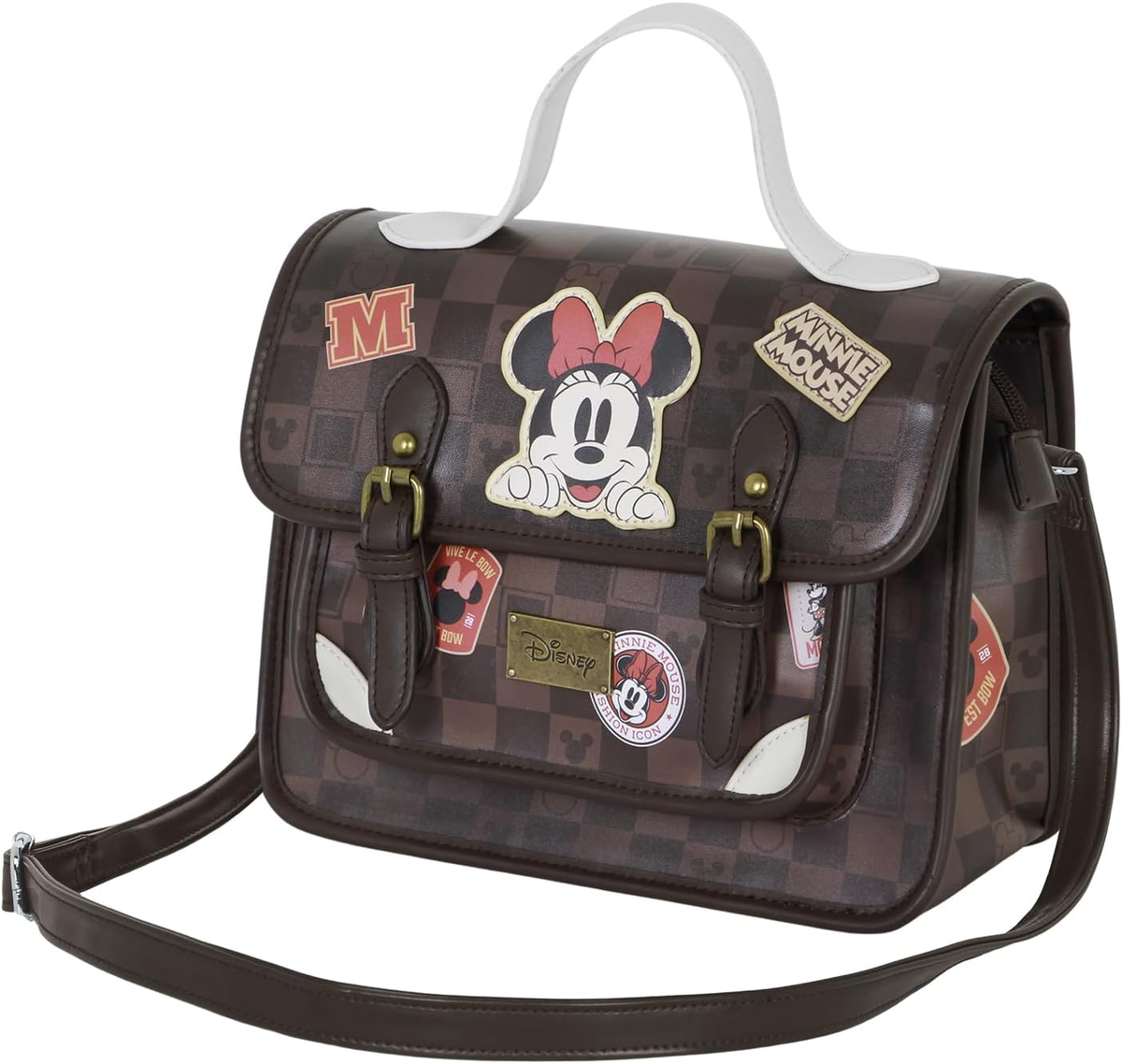 Borsa Zaino da Passeggio Minnie DISNEY Borsa con Tracolla Regolabile 27 CM - 07580