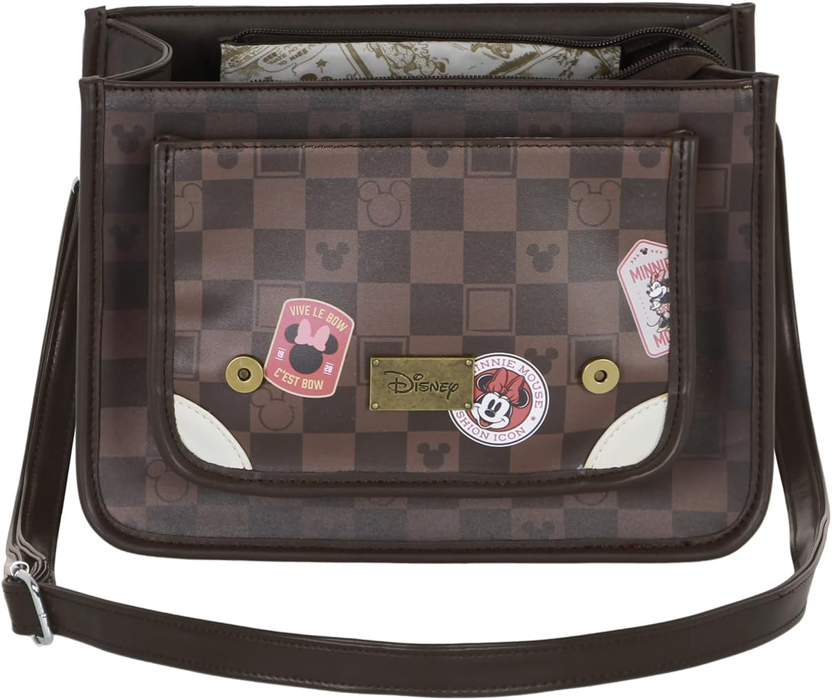 Borsa Zaino da Passeggio Minnie DISNEY Borsa con Tracolla Regolabile 27 CM - 07580