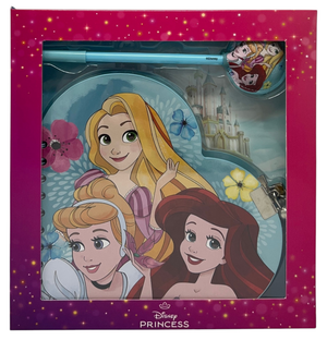 Diario con Penna Principesse DISNEY Agenda a Forma di Cuore con Lucchetto - 07709