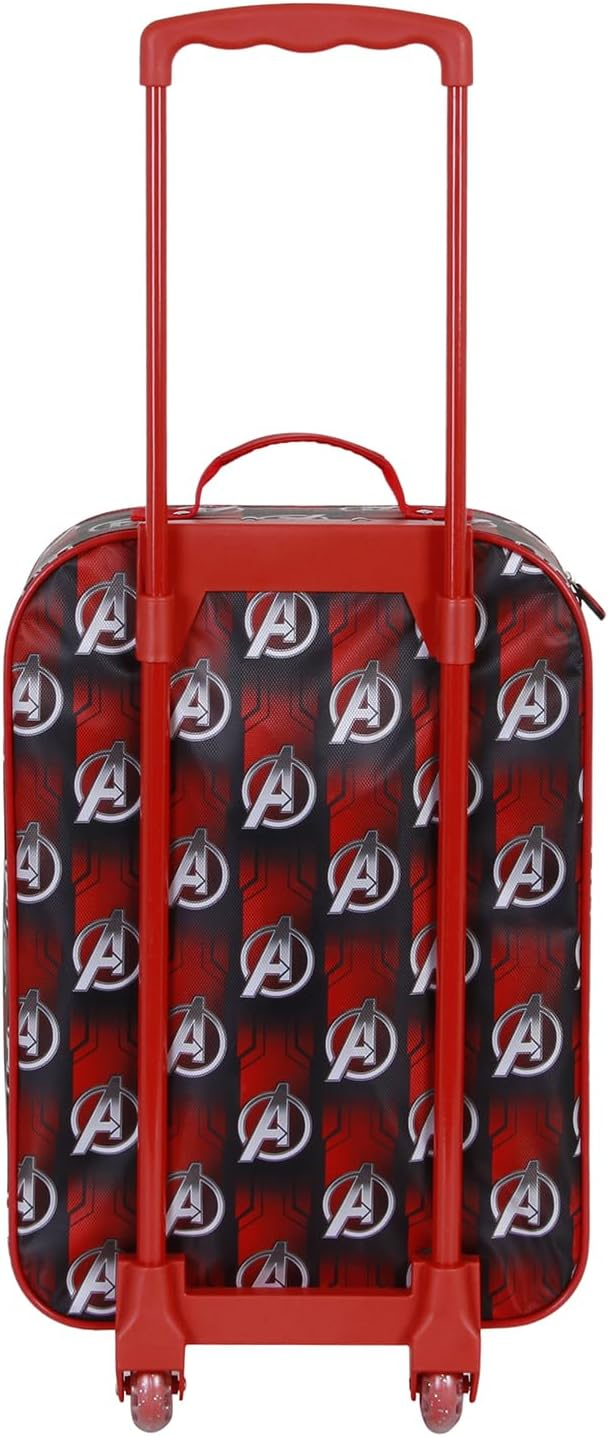 Trolley da Viaggio Avengers MARVEL Valigia Morbida in Tessuto con Manico Allungabile - 08806