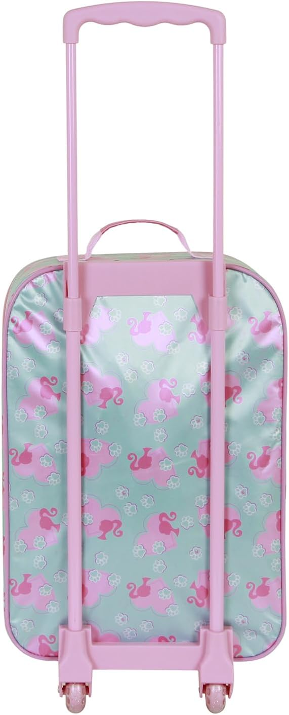 Trolley da Viaggio Barbie Valigia Morbida in Tessuto con Manico Allungabile - 08811